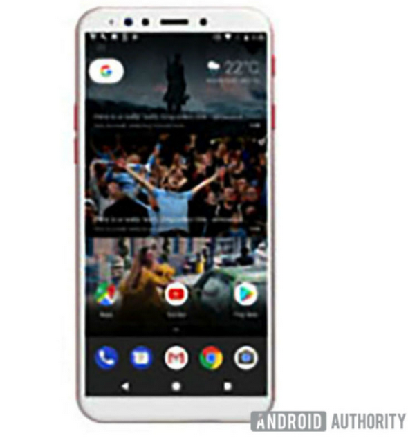 Unclear image purportedly showing rumored YouTube Edition phone being prepped by Google - Google to build special YouTube Edition Android phone?