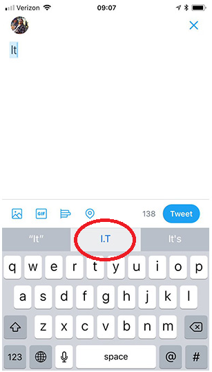 The latest iOS 11 autocorrect bug happens with the words it and is"&nbsp - Another iOS 11 autocorrect bug affects the words "it" and "is"