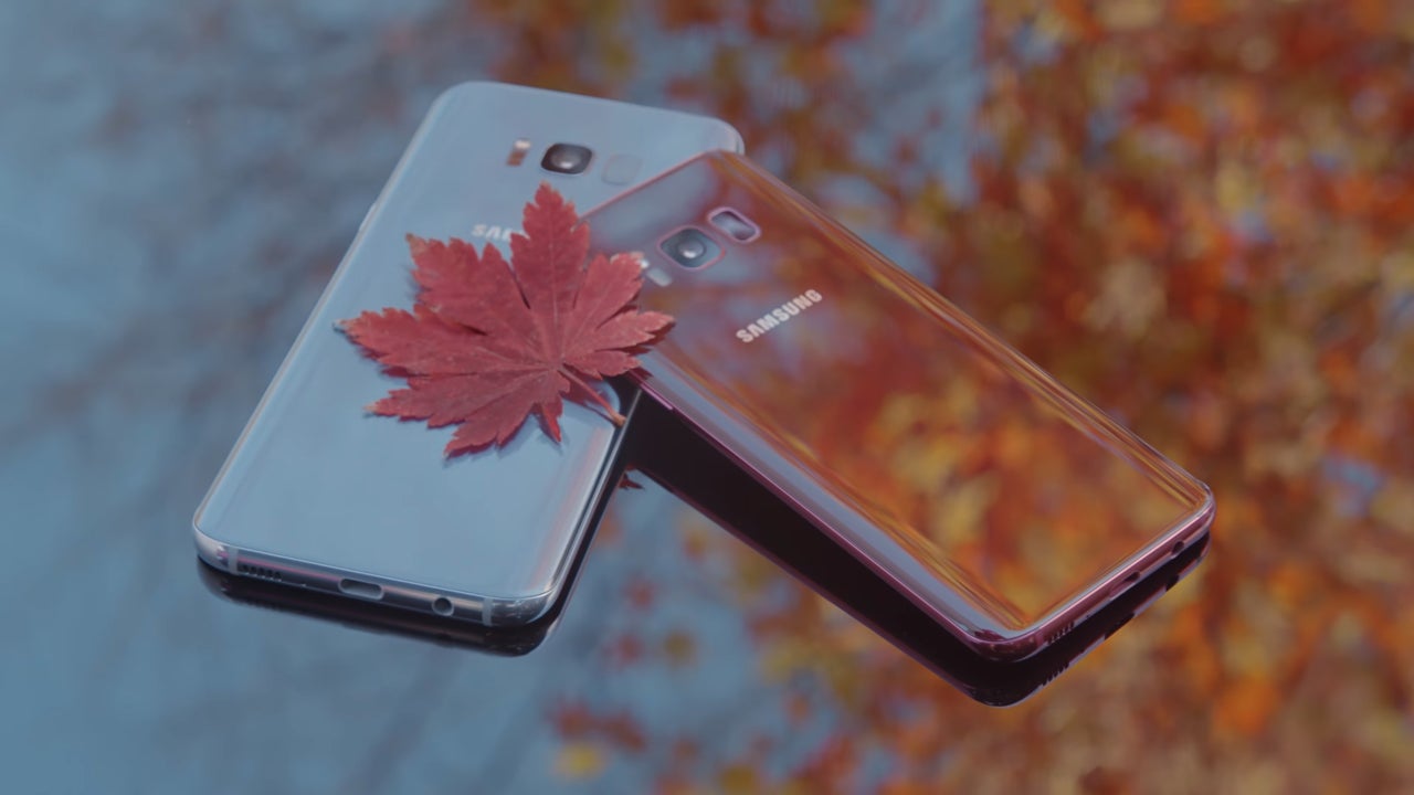 Check out the Burgundy Red Galaxy S8 in real life photos – stunning