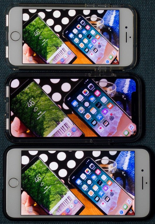 Iphone X Display Area Vs Iphone 8 Vs 8 Plus For Video Watching Phonearena