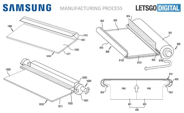 Samsung&#039;s latest patent reveals smartphone with fully curved display