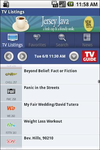 TVGuide&#039;s official app hits the Android Market