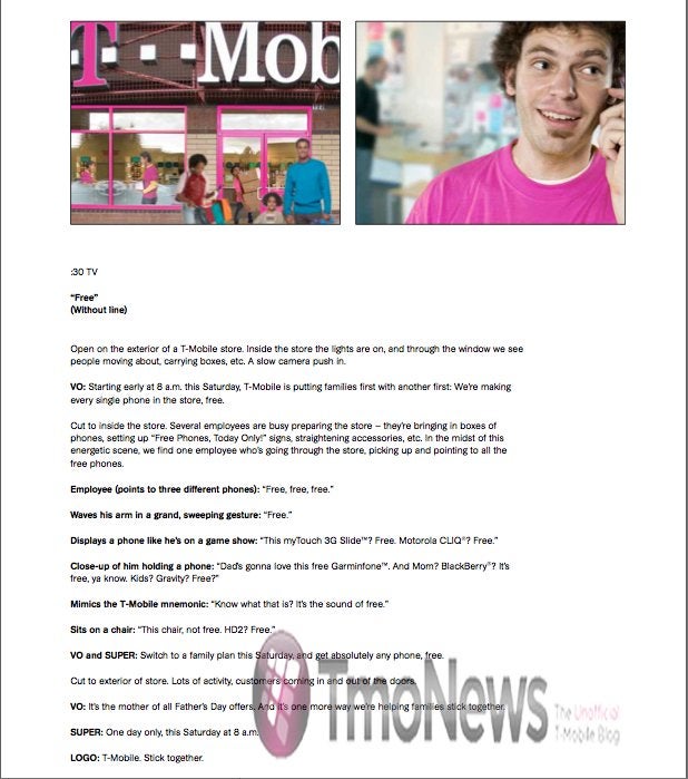 T-Mobile is set to sell every phone for free on June 19, but store chairs are excluded?
