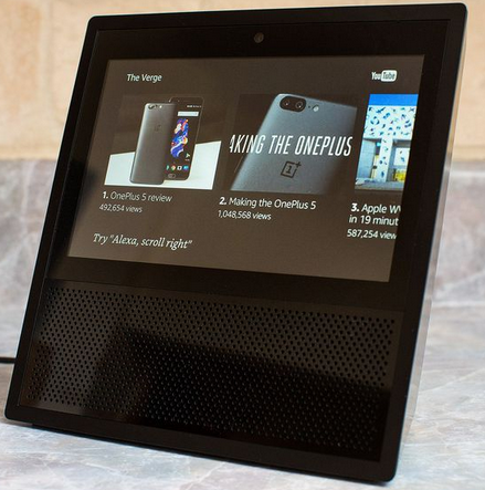YouTube on the Amazon Echo Show before it was originally blocked by Google - Google once again blocks YouTube from the Amazon Echo Show