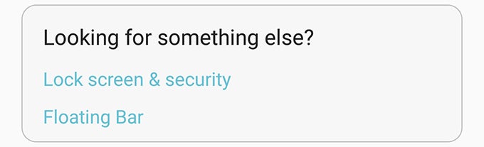 LG is implementing a suggestions prompt in Settings, similar to the one found on recent Samsung phones - Android Oreo for the LG V30: Check out all the new features!
