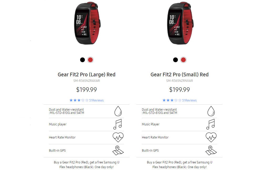 Deal: Samsung Gear Fit 2 Pro now comes with free U Flex headphones ($80 value) in tow