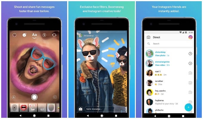 New filters and the Messages Screen in Instagram Direct - Instagram is testing moving Direct messaging to a new app