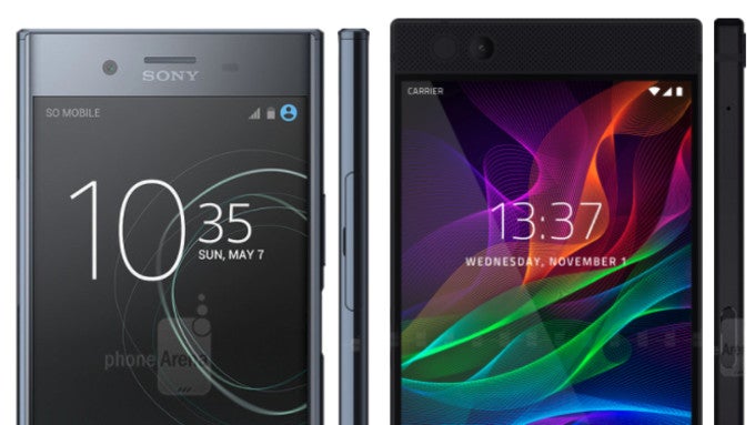 Results: that Razer ain't sharp enough to cut through the Xperia XZ Premium