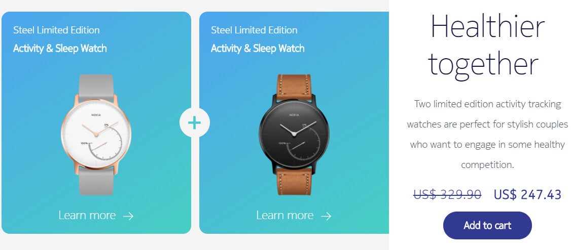 Deal: Nokia Steel smartwatch is on sale for $104 (20% off) until December 20