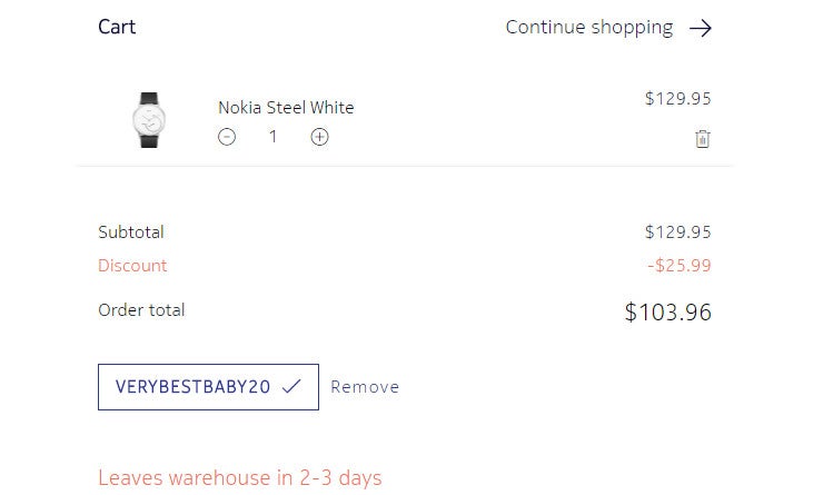 Deal: Nokia Steel smartwatch is on sale for $104 (20% off) until December 20