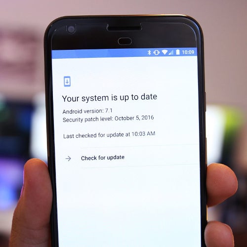 Android&#039;s &quot;Check for updates&quot; button not doing anything for you? Yeah, it&#039;ll be fixed next year