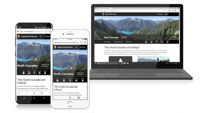 Microsoft Edge works well across devices - Microsoft Edge passes 1 million downloads on Android