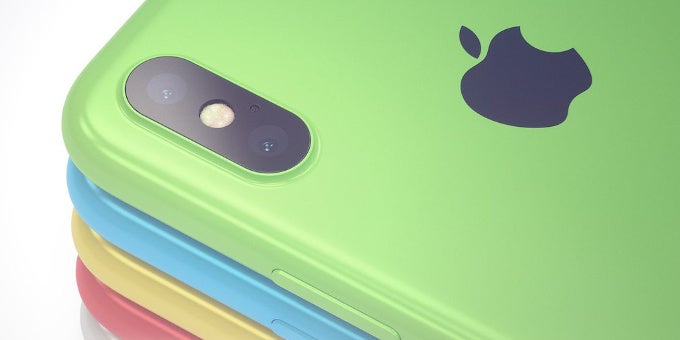 iPhone "Xc" concept shows what a cheaper, colorful and plastic iPhone X could look like