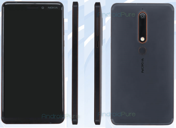 Nokia 6 (2018) specs and pictures revealed by Chinese regulator agency