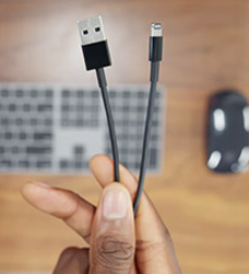 Currently, the only way to get this official Apple black Lightning cable is to buy the new iMac Pro - Want a black official Apple Lightning cable to match your Jet Black iPhone 7? It&#039;s going to cost you
