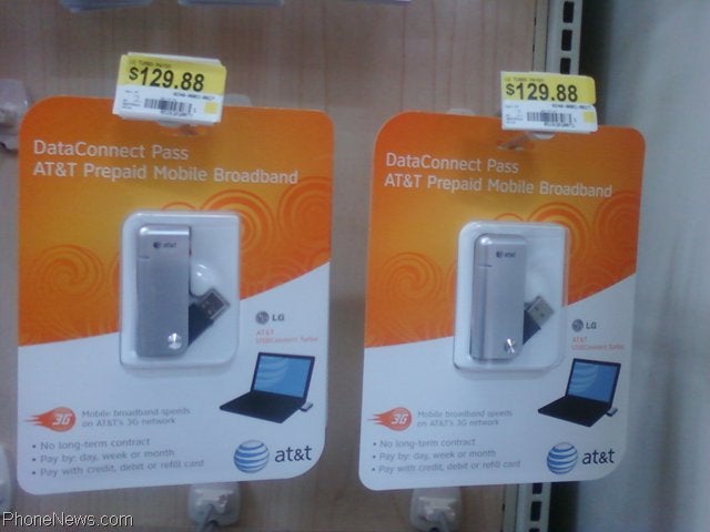 Walmart is now selling AT&amp;T&#039;s prepaid DataConnect Pass &amp; USB Modem