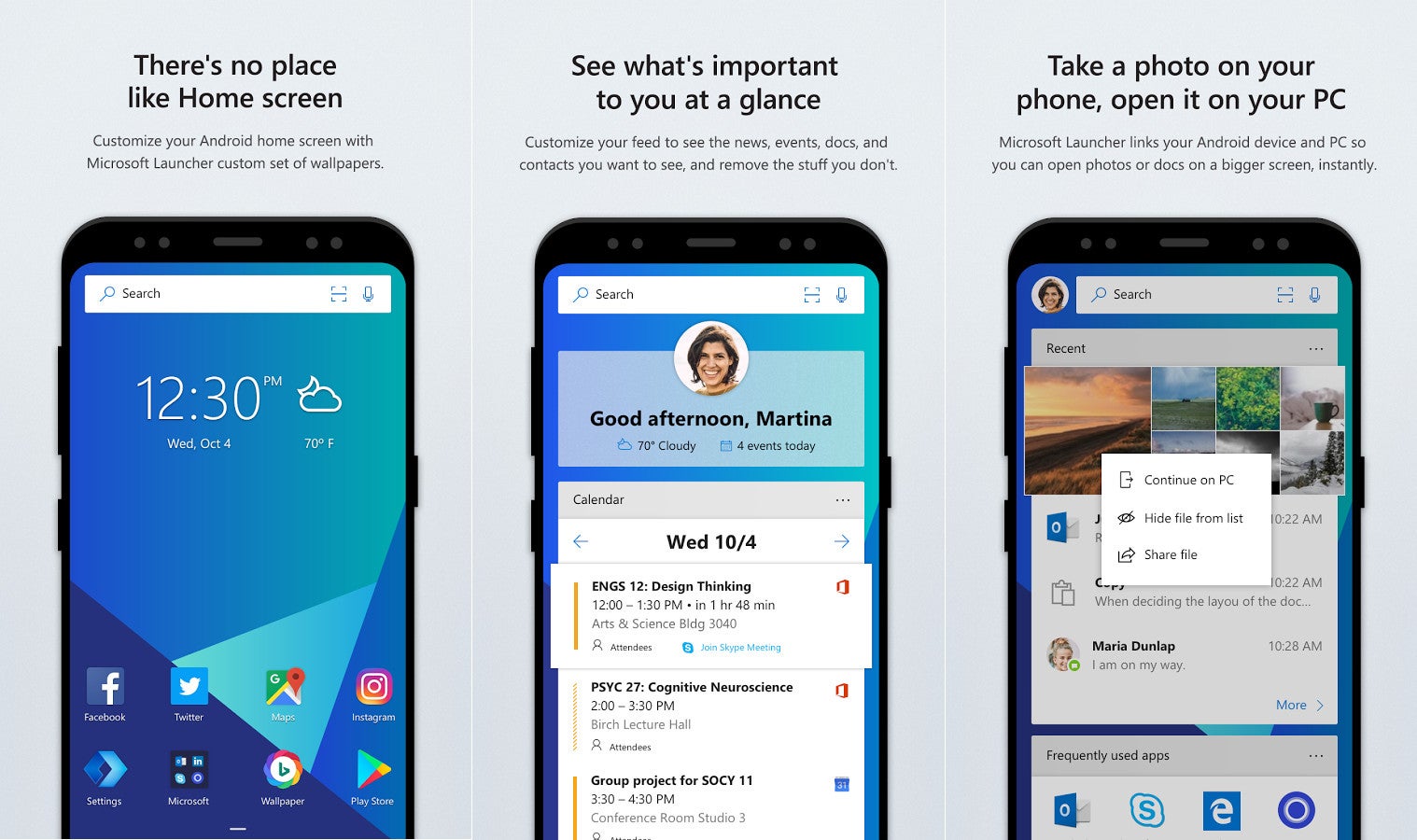 Microsoft Launcher update brings support for bigger icon layouts, UI adjustments