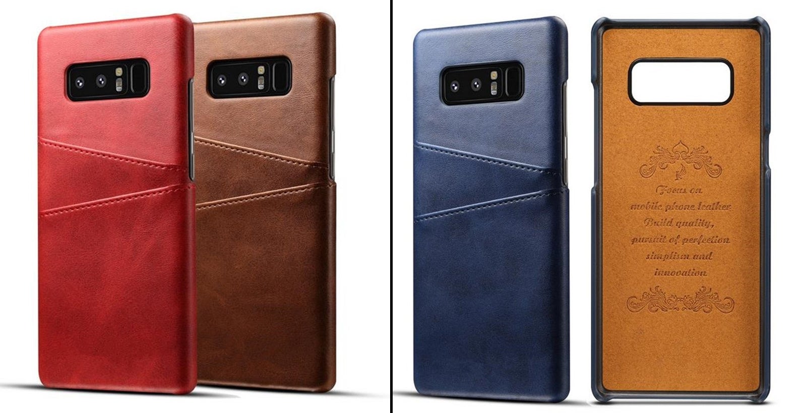 9 of the best leather cases you can get for your Galaxy Note 8