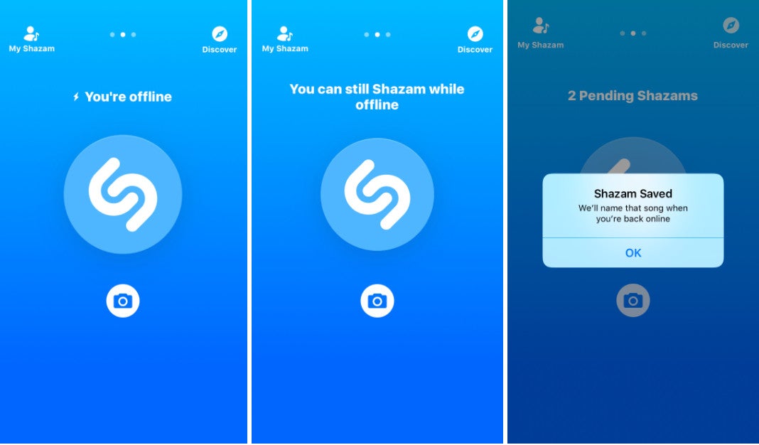 After being acquired by Apple, Shazam introduces offline mode for iOS users