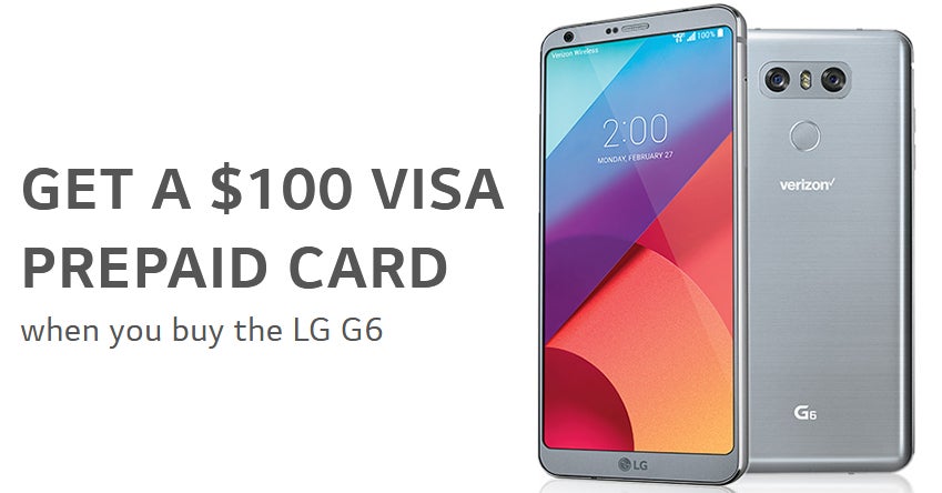 Deal: Save $244 on an LG G6 from Verizon
