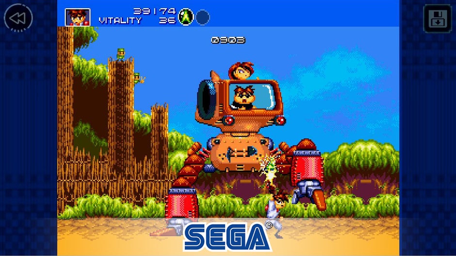 Gunstar Heroes enters the SEGA Forever collection of classic games, play it for free