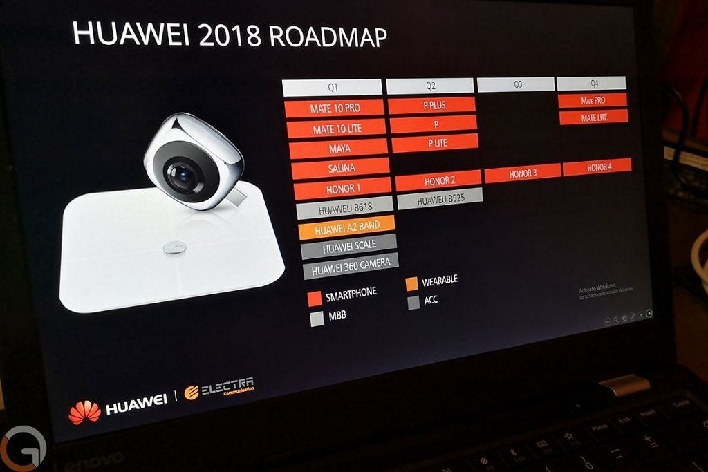 Huawei's 2018 roadmap may have just leaked, includes four Honor and three P series phones