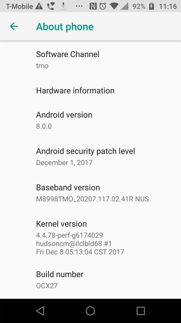 Moto Z2 Force starts getting Android 8.0 Oreo update at T-Mobile
