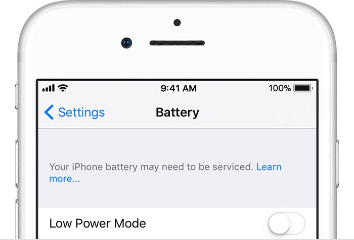 This is the closest Apple has to battery diagnostics in iOS right now - Keeping the user informed: Apple to update iOS with detailed battery stats and diagnostics