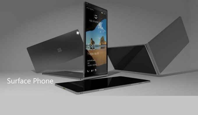 A render of an imagined Surface Phone - Do we already know what a Surface Phone would look like?