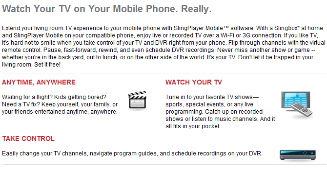 SlingPlayer Mobile for Android users ready for Tuesday