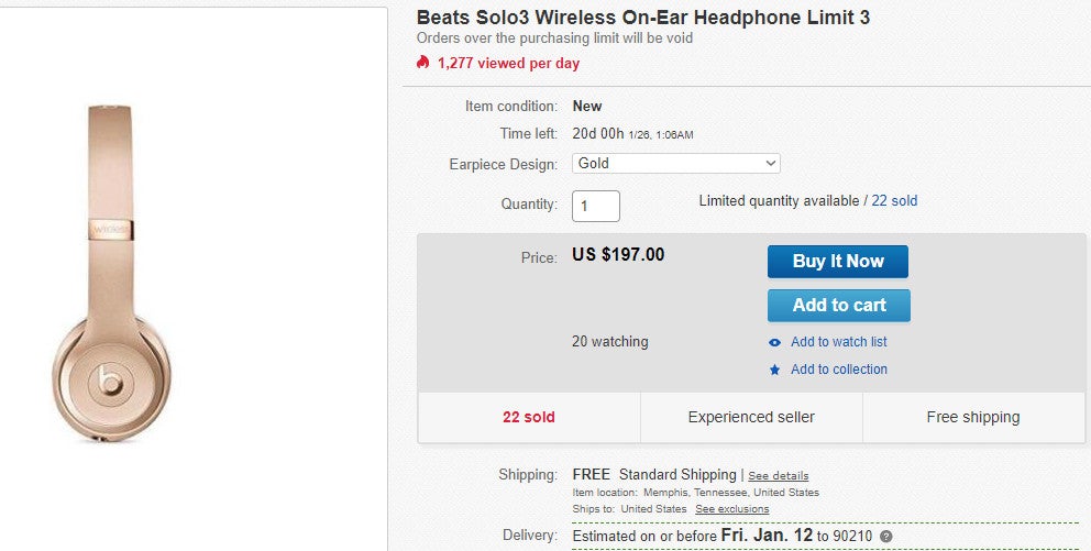 Deal: Apple&#039;s Beats Solo3 wireless headphones are on sale for less than $200 ($100 off)