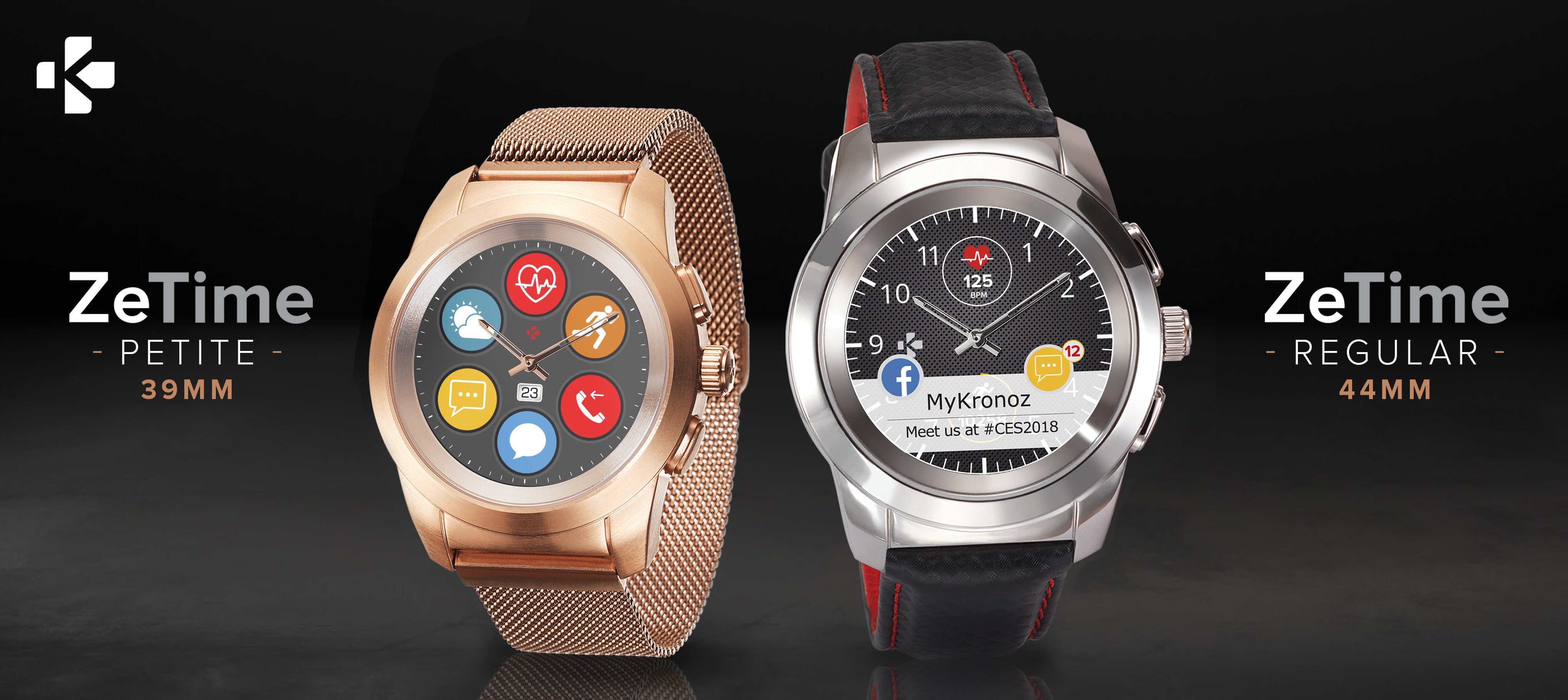 Mykronoz zetime 2024 hybrid smartwatch