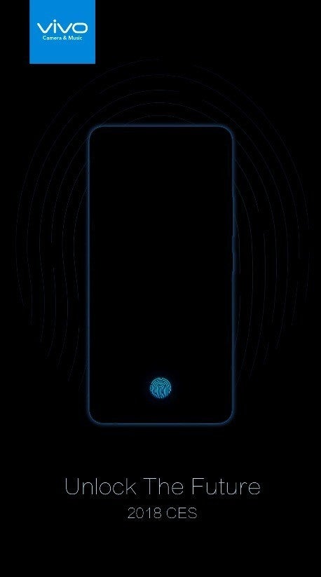 The first phone with in-screen fingerprint reader will be unveiled on January 10th