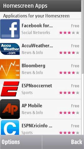 Ovi Store upgraded and new mobile client made available for S60 3rd and 5th editions