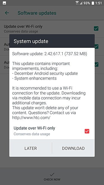 US HTC U11 gets big new update, changelog mysteriously missing