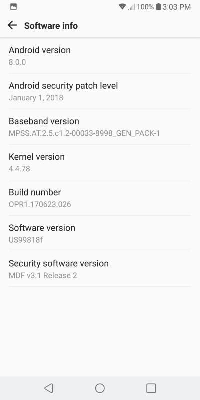 LG V30 starts getting Android 8.0 Oreo beta in the US