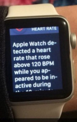 Apple Watch alerts Vikings fan who just saw his team win in the last second - Following shocking finish, Apple Watch warns several Vikings fans about their heart