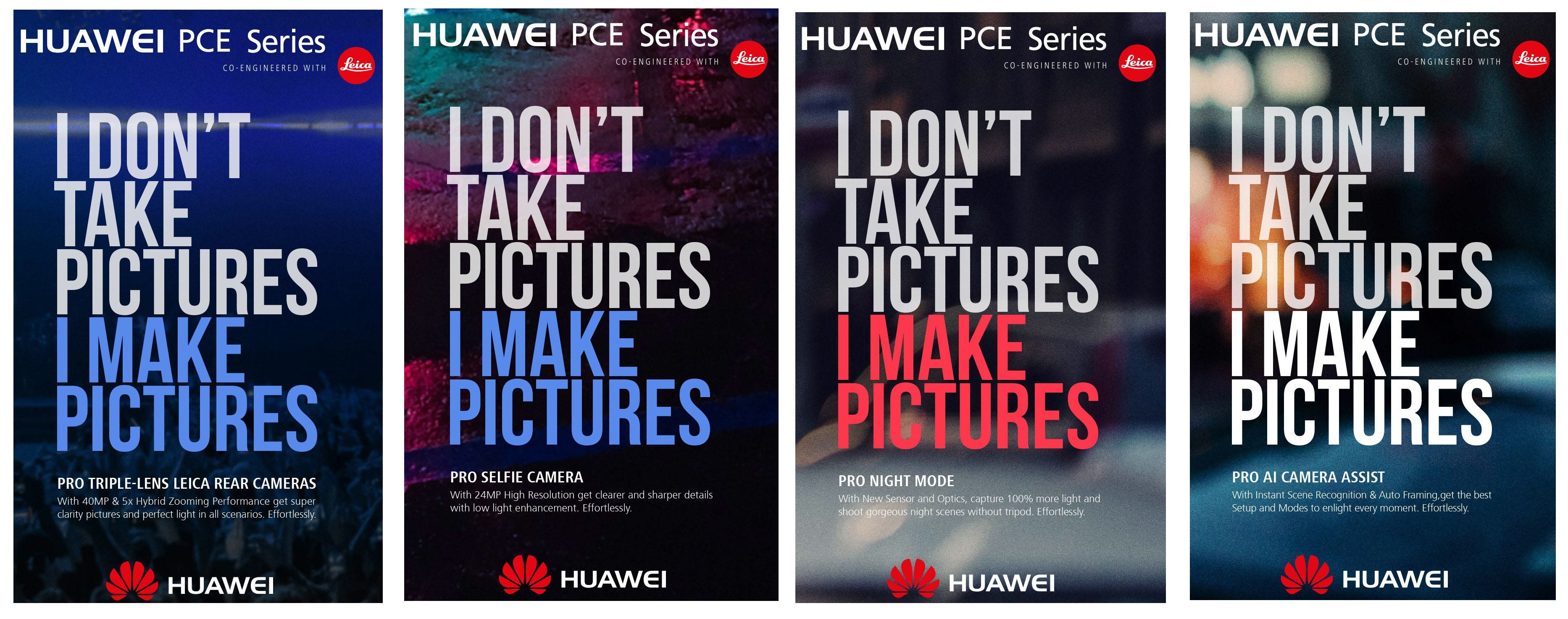 A bunch of leaked posters give us hints of what to expect - Huawei P20 (Huawei P11?) rumor review: triple cameras, Face ID, bezels begone