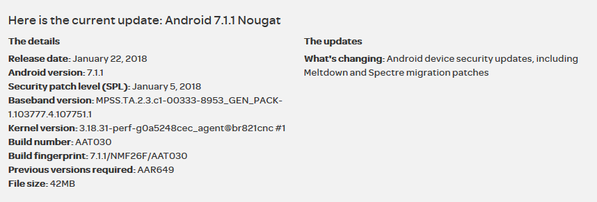 The AT&T version of the BlackBerry KEYone is receiving an update - Latest security update for the AT&T version of the BlackBerry KEYone is getting pushed out now