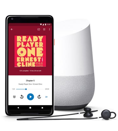 Audiobooks on hot sale google home