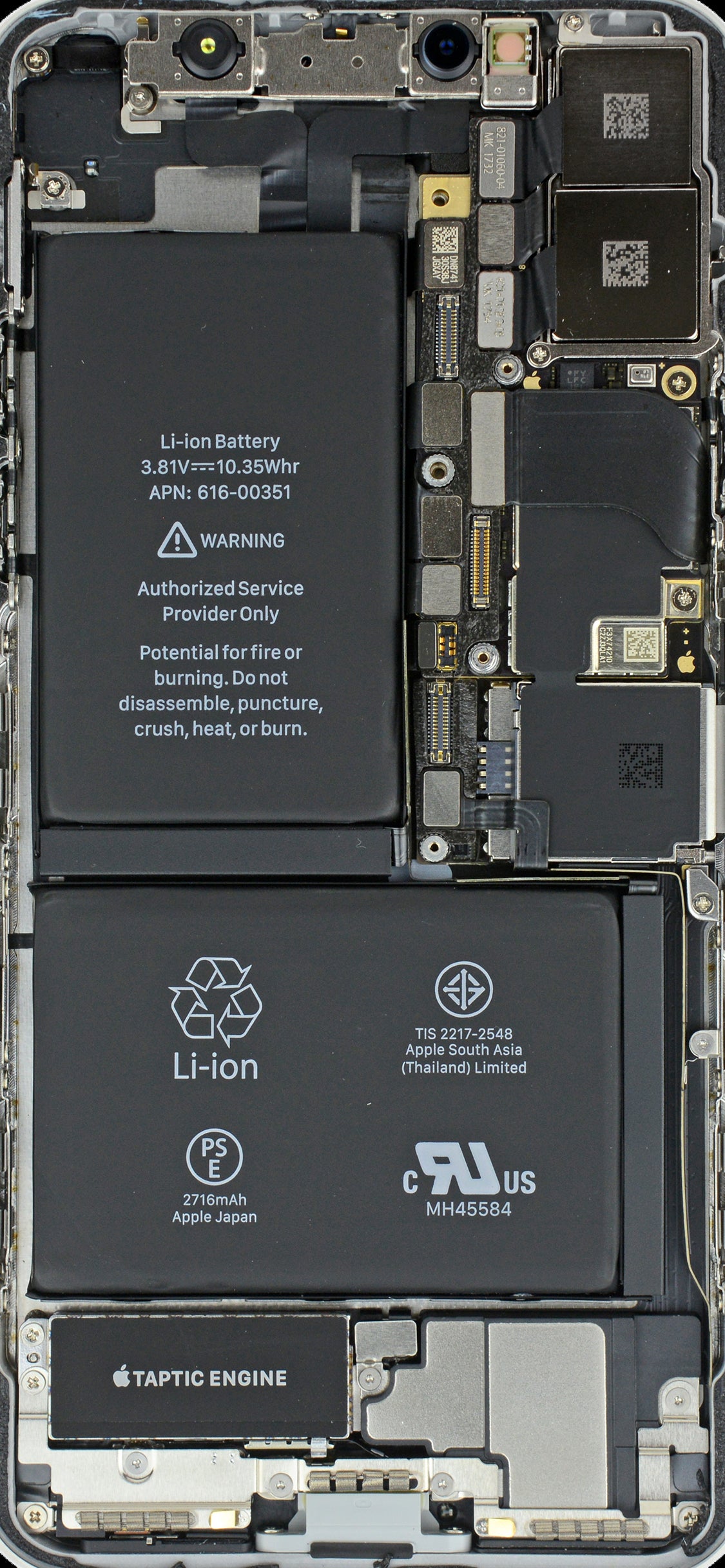 The battery cell separator of the iPhone X may be a thing of the past in the Xs, increasing capacity - Apple's iPhone Xs/Plus tipped to come with high-capacity L-shaped batteries by LG