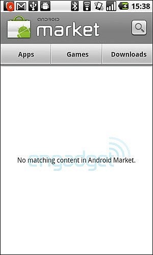Is the Android Market looking like this for you? - 160,000 Android phones activated daily says Google; Android Market down?