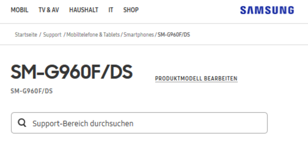 The Samsung Germany website already has a support page up for the Samsung Galaxy S9 - Samsung Germany&#039;s Galaxy S9 support page hints that Dual SIM feature is coming to Europe