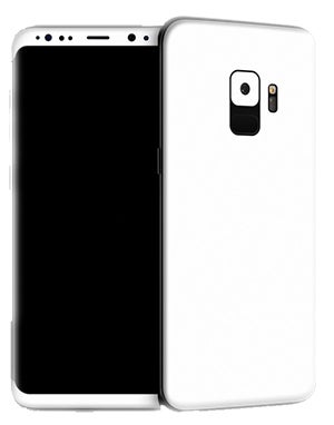 Galaxy S9 with deliberately chosen white skins to showcase the design - Galaxy S9 and S9+ pop up on dbrand's site, vinyl skins available for pre-order