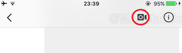 Screenshot of Instagram for iOS shows icon to press to initiate video chats - Report: Video chats coming to Instagram