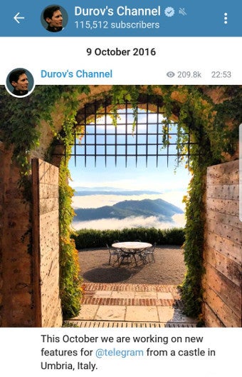 A picture featuring no bubbles - The future of Telegram messenger - Telegram X