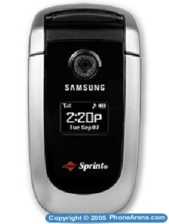 New Samsung clamshells from Sprint Nextel - A840 and A560