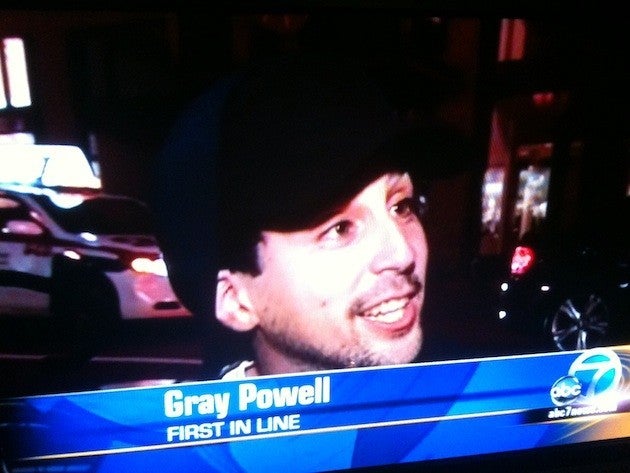 First guy in line for the iPhone 4 says he&#039;s Gray Powell