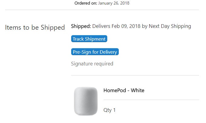 Apple starts shipping HomePod pre-orders in the US, no delivery delays it seems