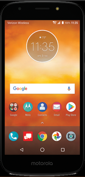 Render of the Moto E5 Play for Verizon - Render of Moto E5 Play shows that the phone is coming to Verizon
